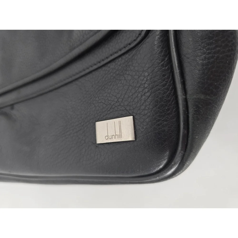 Dunhill AVORITIES Business Bag Briefcase Black Grain Leather - NO Shoulder Strap